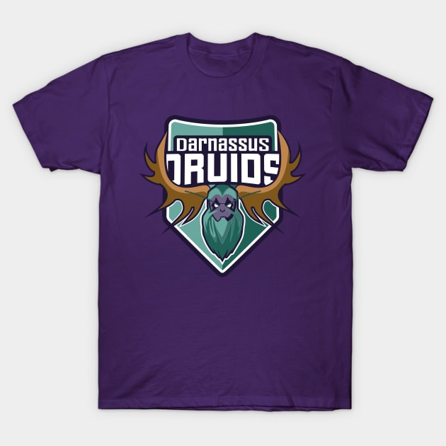 Darnassus Druids T-Shirt by KorriganDu